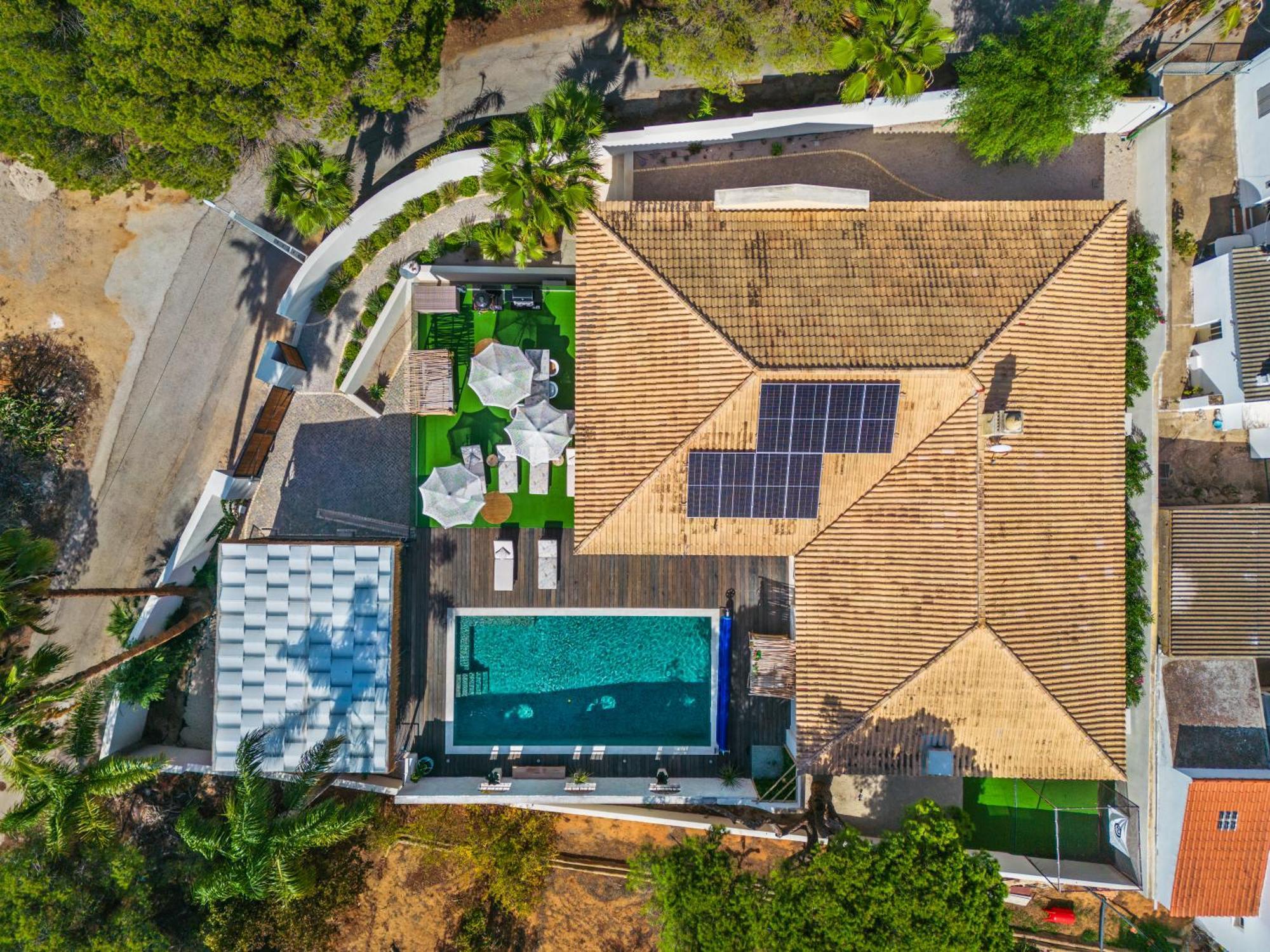 Casa Chameleon Villa Almancil Buitenkant foto